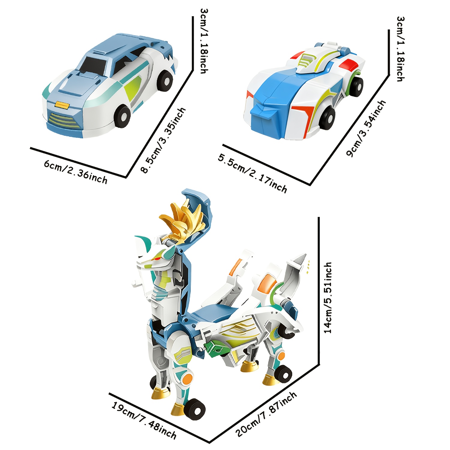 Transformable Car Robot with Dynamic Action Mode