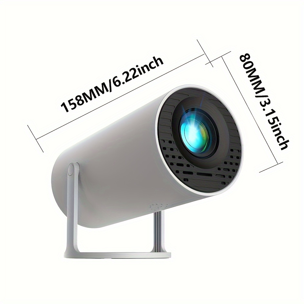 hy300minl mini lcd home theater projector wireless wifi connection desktop installation remote control usb power supply 180 adjustable projection angle native vga details 5