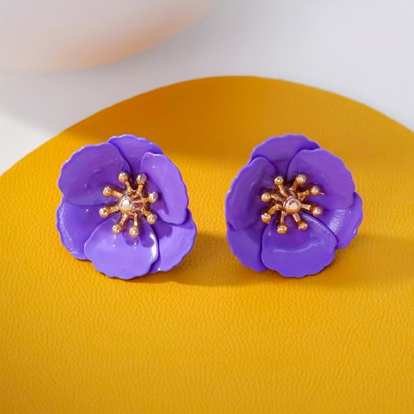 Faux Pearl Stud Earrings for Niche Ear Piercing