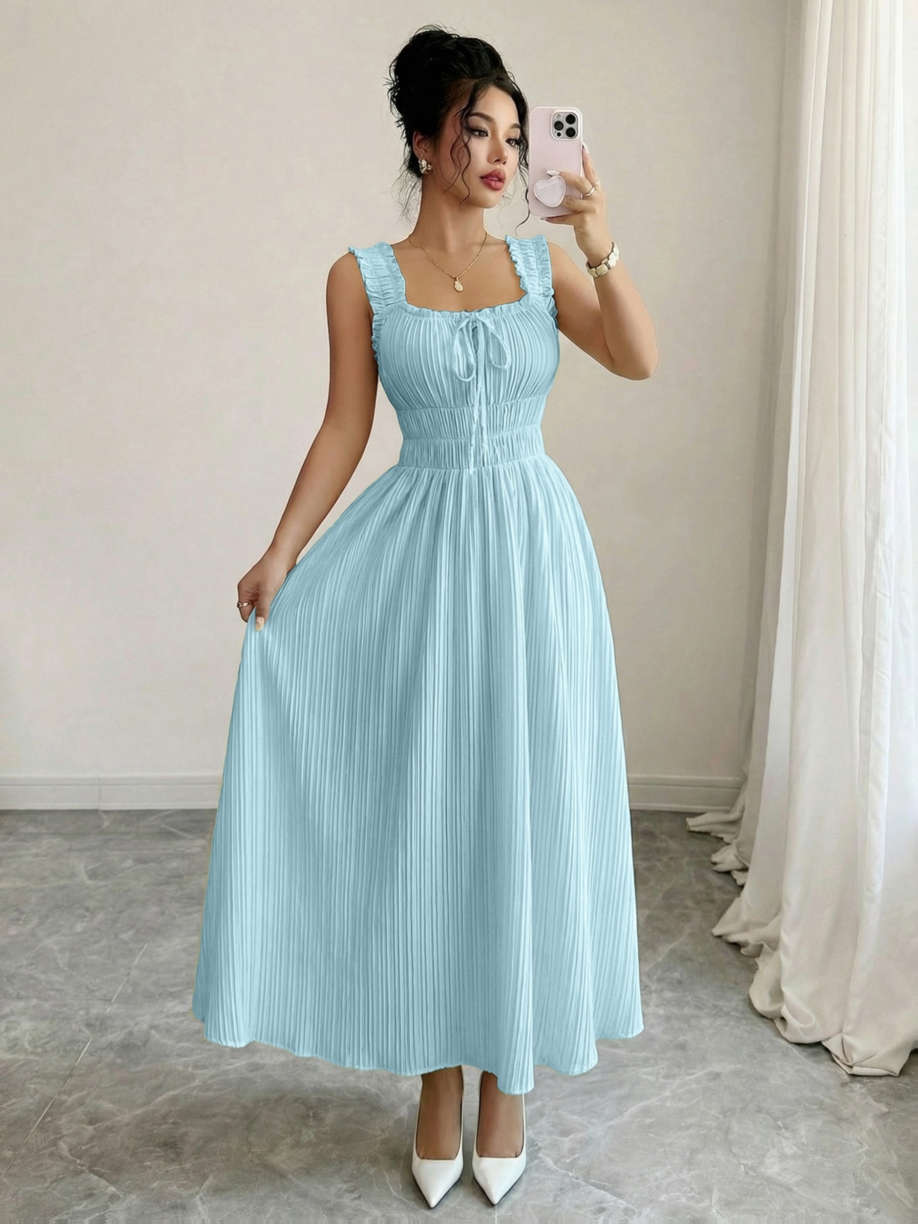 flare dresses for women sold on Temu United States