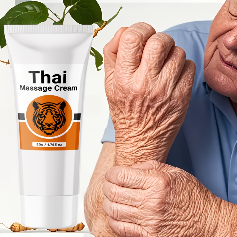 bee   joint massage cream - quick relief for  , muscle, natural bee   formula, alcohol-free non-greasy - suitable for hands, knees, back, feet - unisex, light beige - 50g/1.763oz details 0
