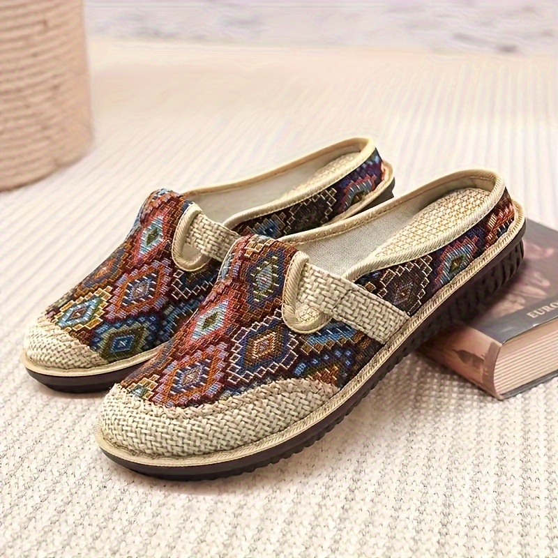 Colorful deals mules shoes