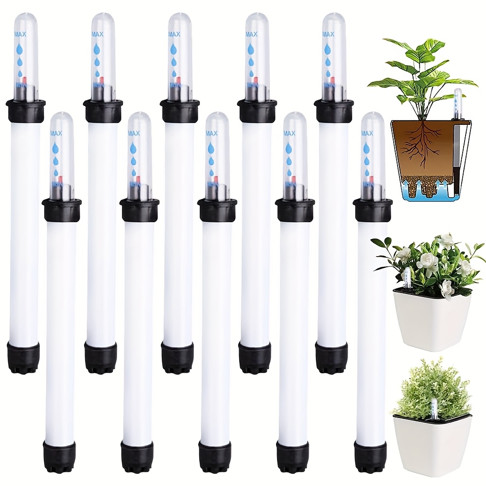 E-shop 10 Stück Pflanzen-Wasserstandsanzeiger: Bewässerungsanzeiger, Pflanzen-Wasserstandsanzeiger, geeignet für Hydrokultur-Töpfe, Blumenkästen,