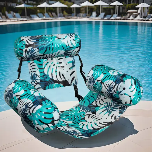 of leaf heavy duty chair adult inflatable swimming pool floating bed party summer beach lake inflatable swimming raft