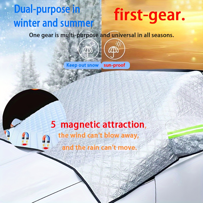 

5 Absorption Car Thickened -ultraviolet, Frost-, - Universal Sun- -insulating Is Suitable .