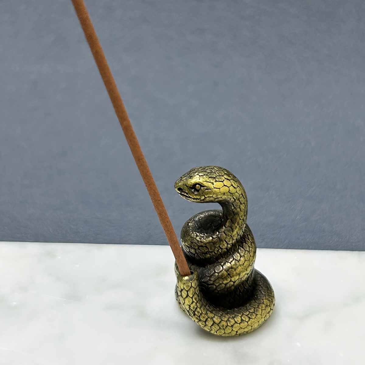 

1pc, Snake Incense Stick Holder, Incense Burner, Craft Ornament For Spa, Yoga, Meditation, Home Decor, Room Decor, Gifts