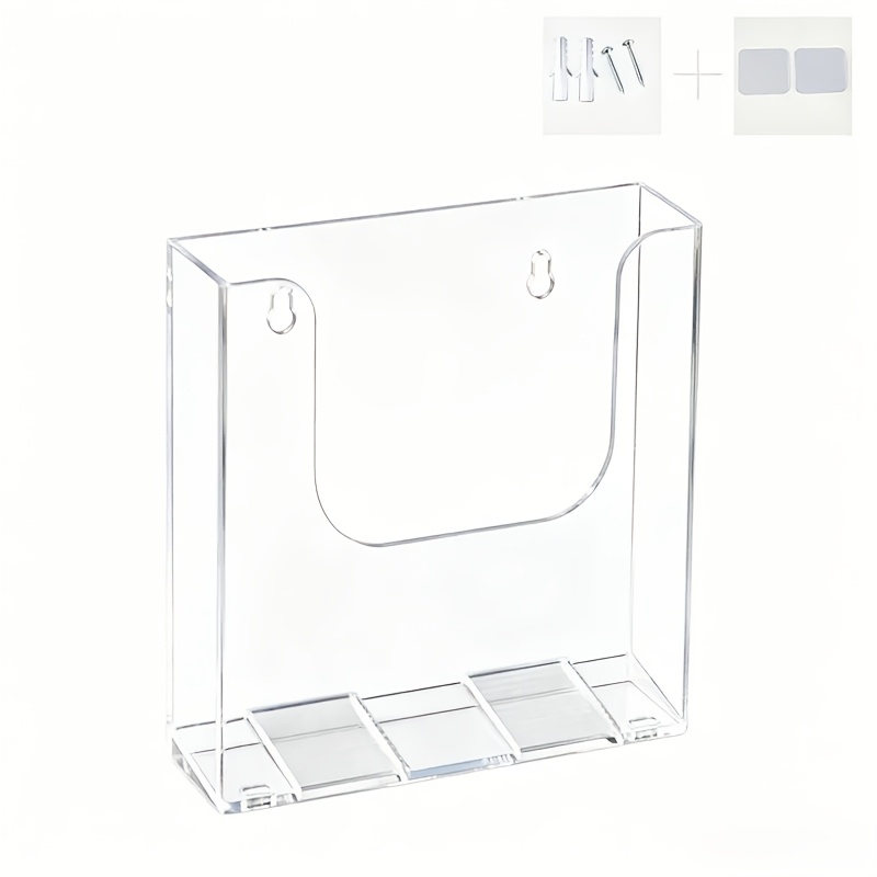 TEMU Wall-mounted Magazine Rack For Brochures And Leaflets