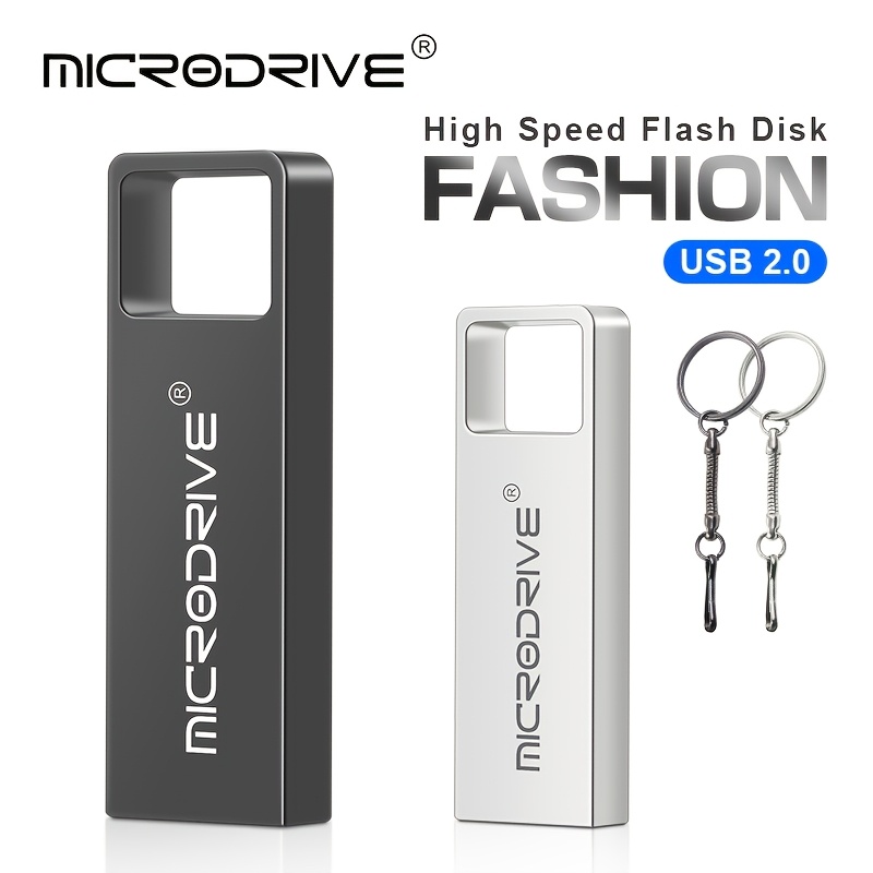 

Clé USB Métallique 2.0 8G 16GB 32GB 64GB 128GB Clé USB Stick Flash Pendrive pour PC, ordinateur portable, tablette, autoradio, de données polyvalent et fiable Noir Argenté