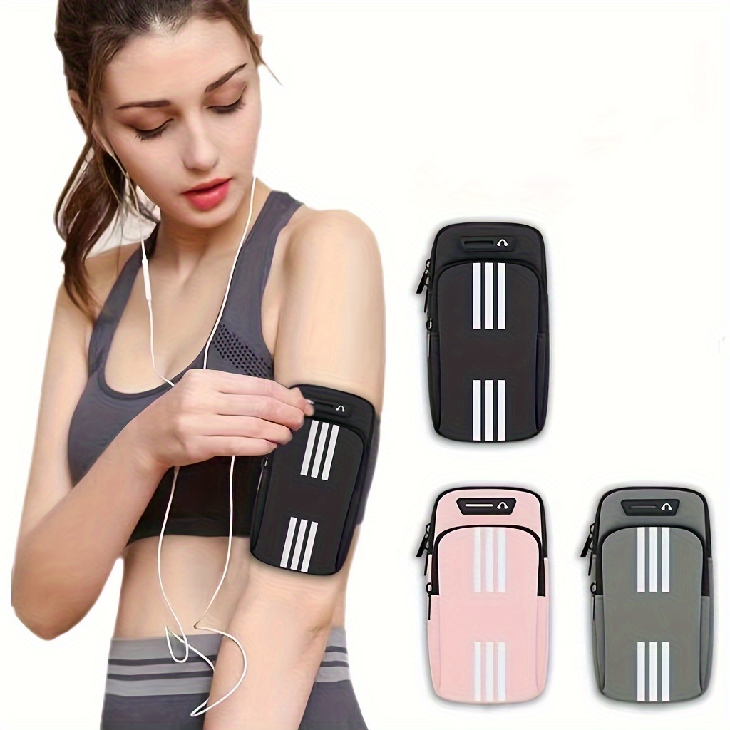 

Sports Armband Phone Holder, Casual Arm Bag With Adjustable Strap For Fitness, Cycling, Running, Climbing, Outdoor Activities