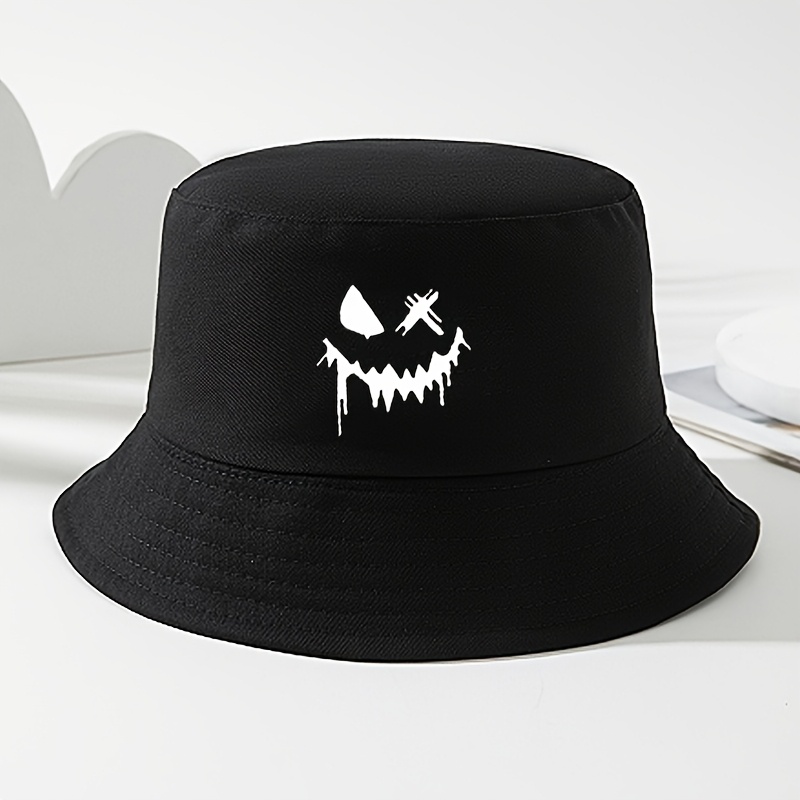 Image of Unisex One-piece Bucket Hat With A Humorous , Breathable And Foldable, Suitable For Men And Women. Ideal For Outdoor Activities, Travel, And During Spring And Summer. A Casual And Durable Fishing Hat