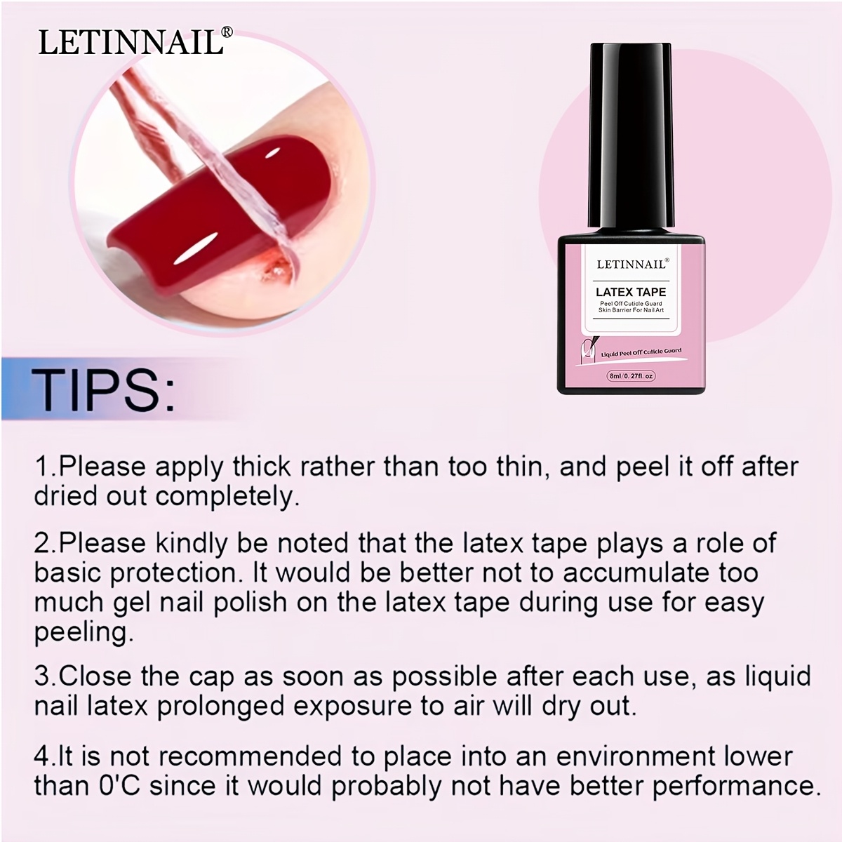 Nail Off Liquid for Cuticle Guard and Manicure Protection