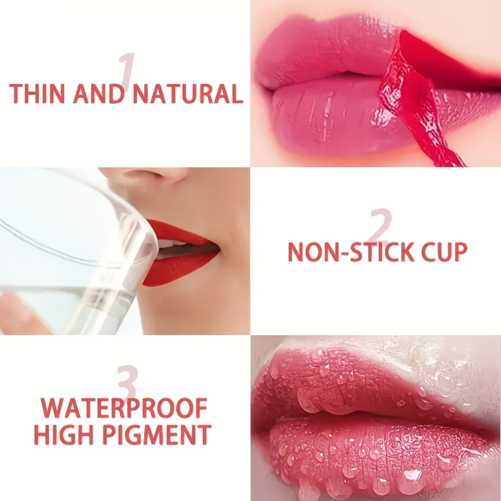 HUASURV Lip Glaze for Highly Pigmented & Moisturizing Finish