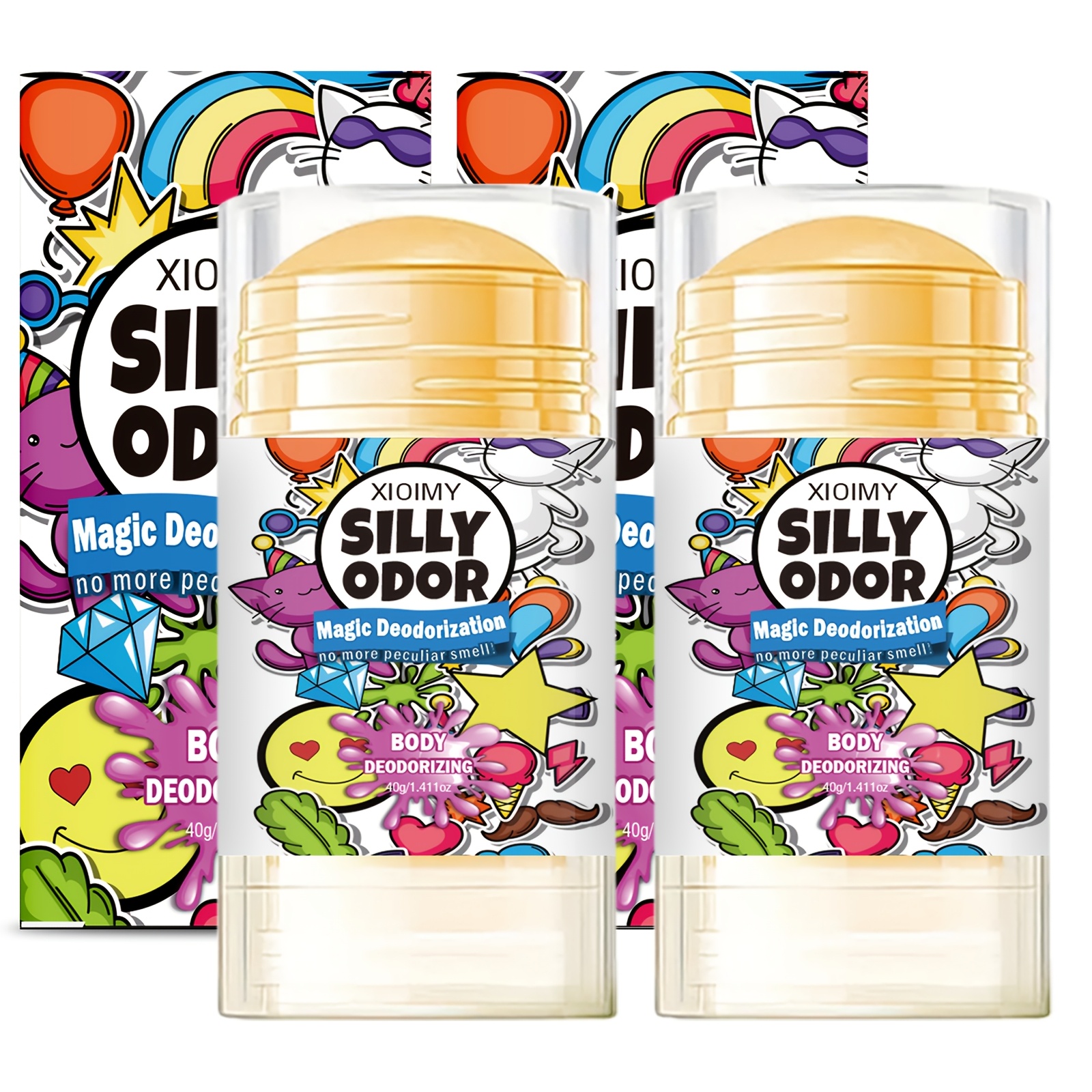 Image of 2 Sets Deodorizing Ointment, 72 Hours Fresh Body Odor, Fresh Odor, Body Deodorizing, Long-lasting Fragrance, Suitable For Armpits, Body, Private Parts, Body Odor, Odor, Deodorizing Ointment