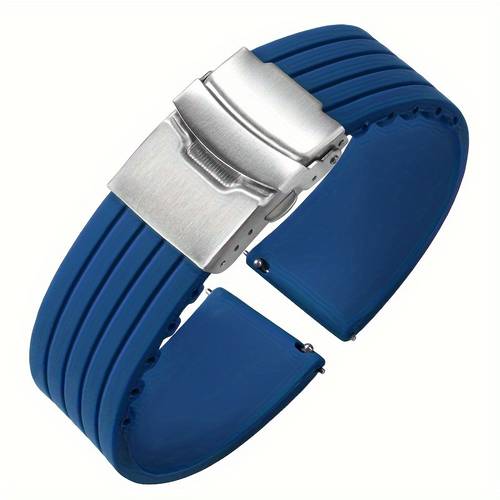 silicone quick release soft rubber replacement watch bands strap18 20 22 24mm