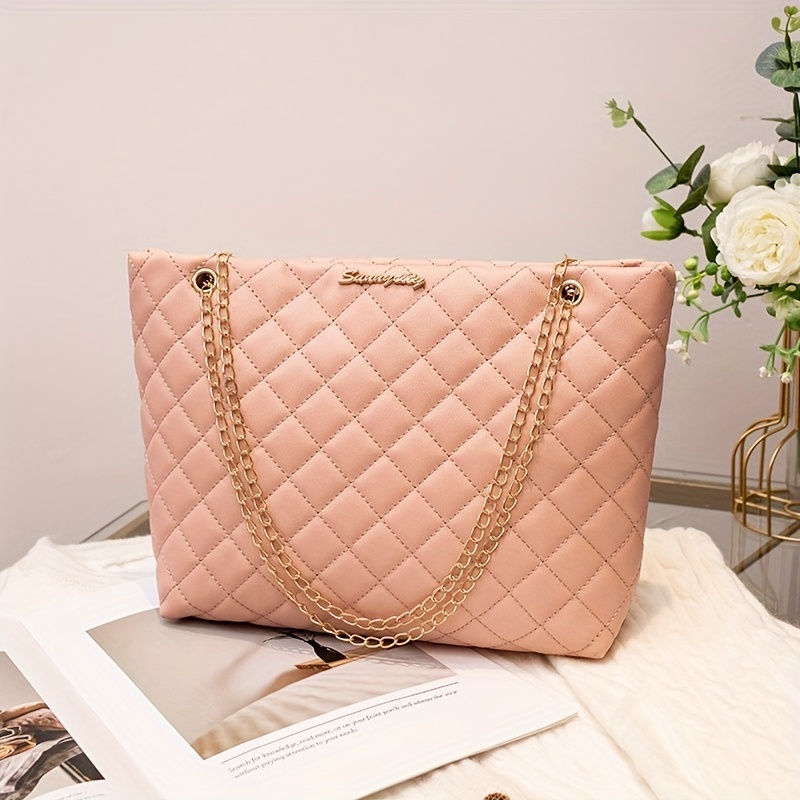 Women's Large Capacity Tote Bag Suitable for //Travel with Removable Strap & Closure - Elegant Embellished Handbag,, Available in / /// (Chinese Manufactured)