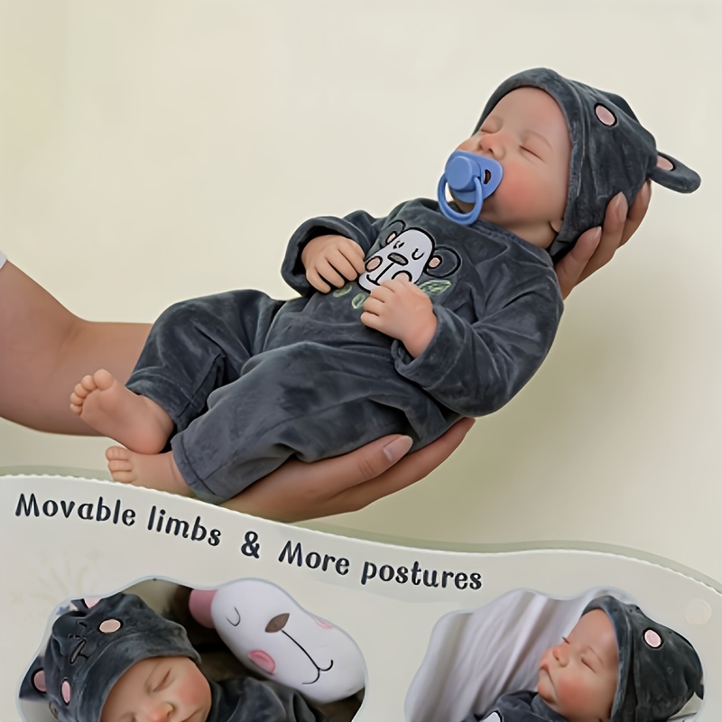   dolls   dolls clearance   18 inches 45cm baby body realistic   lifelike baby doll halloween christmas gift suitable for children aged 3 and above doll only no accessories nb