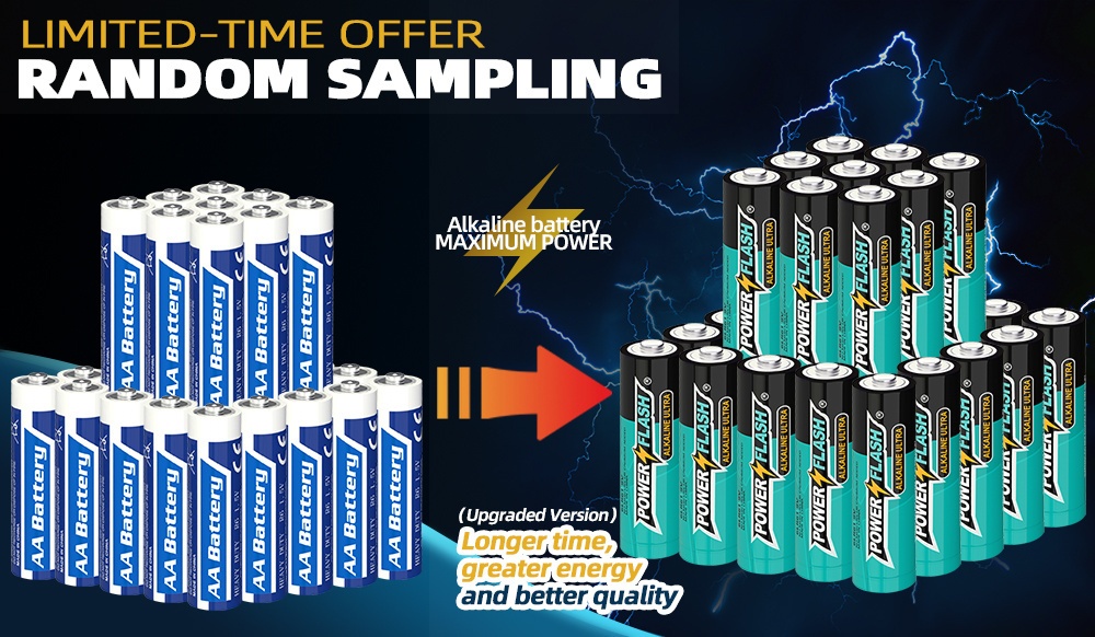 Donfang AAA+AA 48/24 Piece Combination Battery, 1.5V Carbon Battery, Suitable For Keyboards, Clocks, Remote Controls, With A 3-year Shelf Life, Halloween Decoration Batteries, Christmas Batteries.
