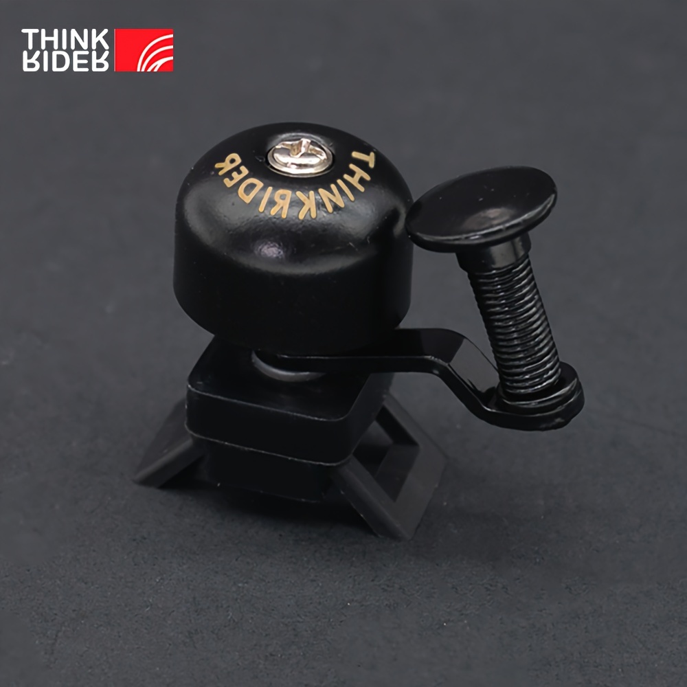 Image of Thinkrider Retro Classical Bicycle Bell Clear Steel Copper Mtb Mountain Bike Handlebar Ring Horn Safety Cycling