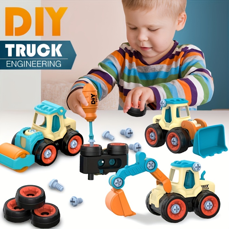 

Diy Engineering Set: Detachable , Screwdriver, And For 3-6