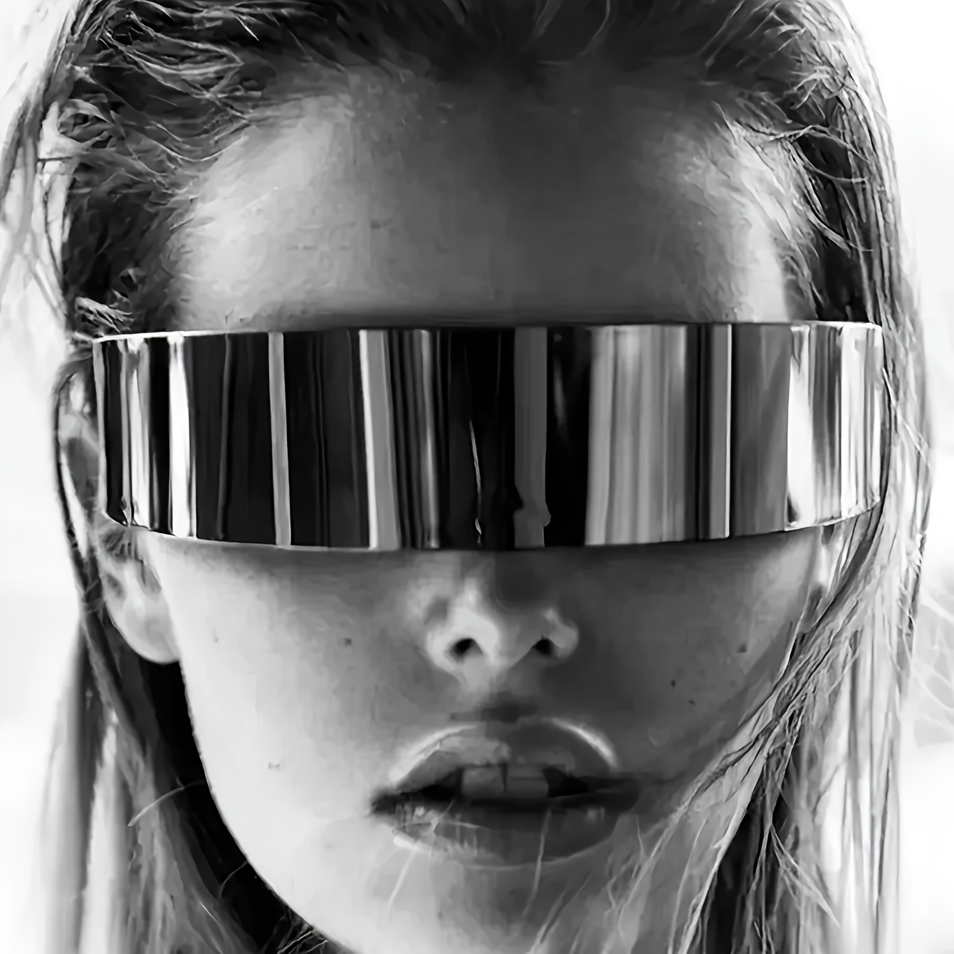 1pc cyberpunk futuristic glasses round   plastic frame decorative lenses suitable for   style parties role playing and photography lightweight comfortable eyewear