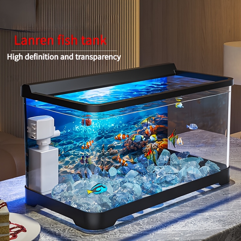 Aquatic Fish Plastic Fish Tank Argos Rectangular Aquarium With