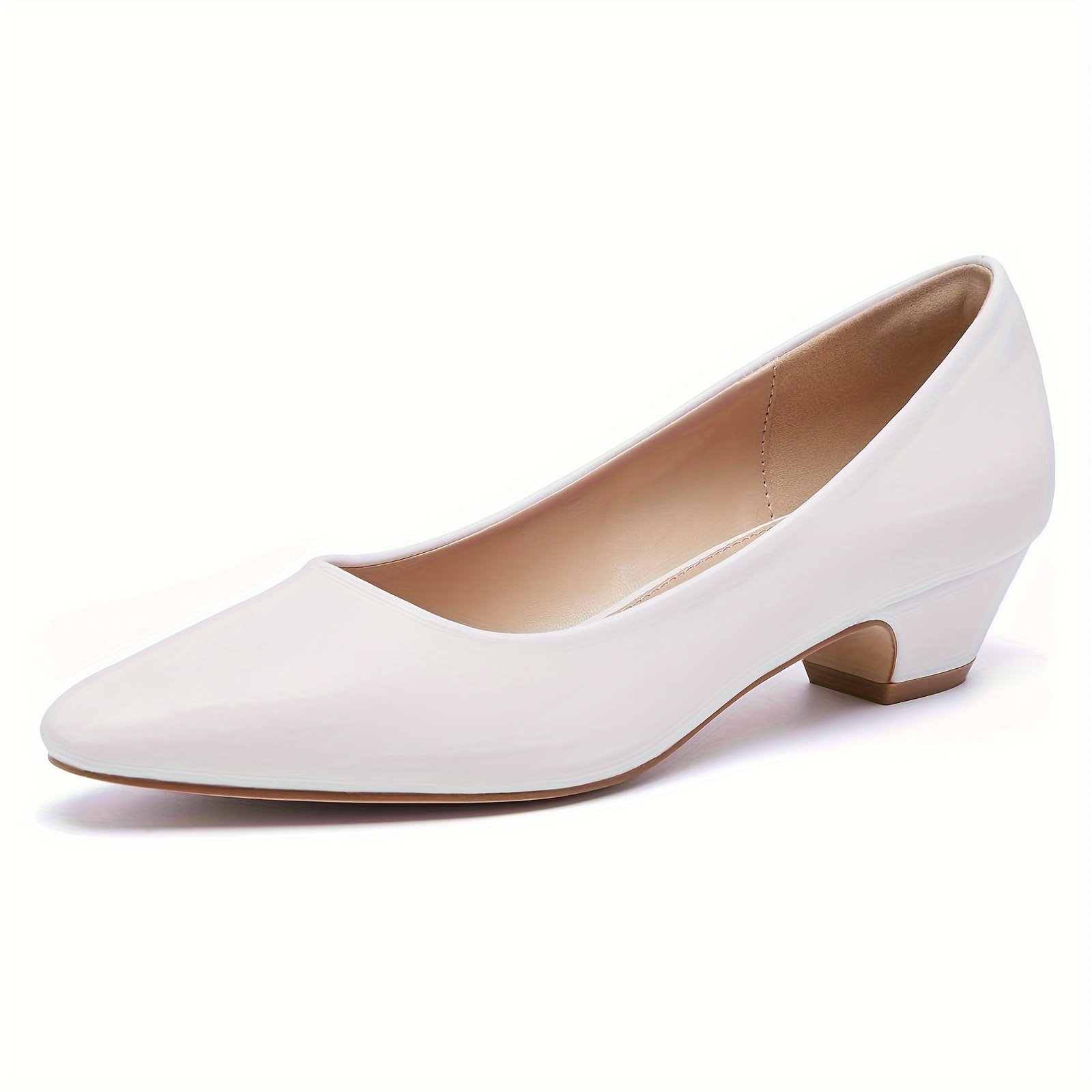 Low heel pumps for work best sale