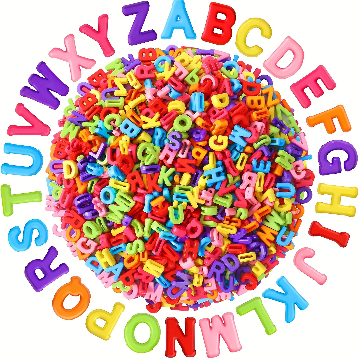 alphabet beads sold on Temu United States