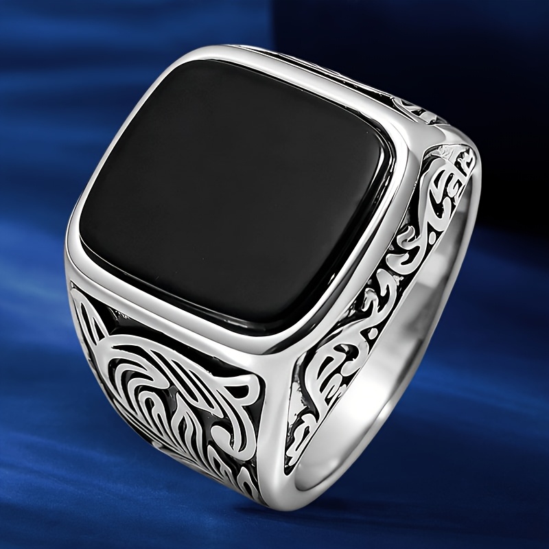 TEMU Classic Unisex Fashion Rings With Professional Anti-oxidation Coating Technology, Resistant To Tarnishing During Daily Wear, Maintaining Long-.