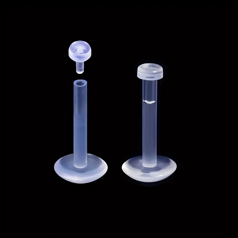 5pcs Unisex Invisible Lip and Nose Studs for Piercing Care
