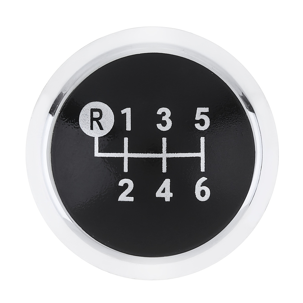 TEMU 6-speed Manual Styling Abs Gear Shifter Shift Lever Knob Stick Handball Head For Corolla 1.8mt 2007-2013