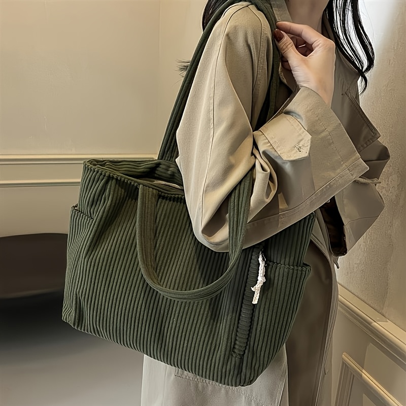 bolso tote mujer múltiples bolsillos cierre cremallera Temu Ecuador