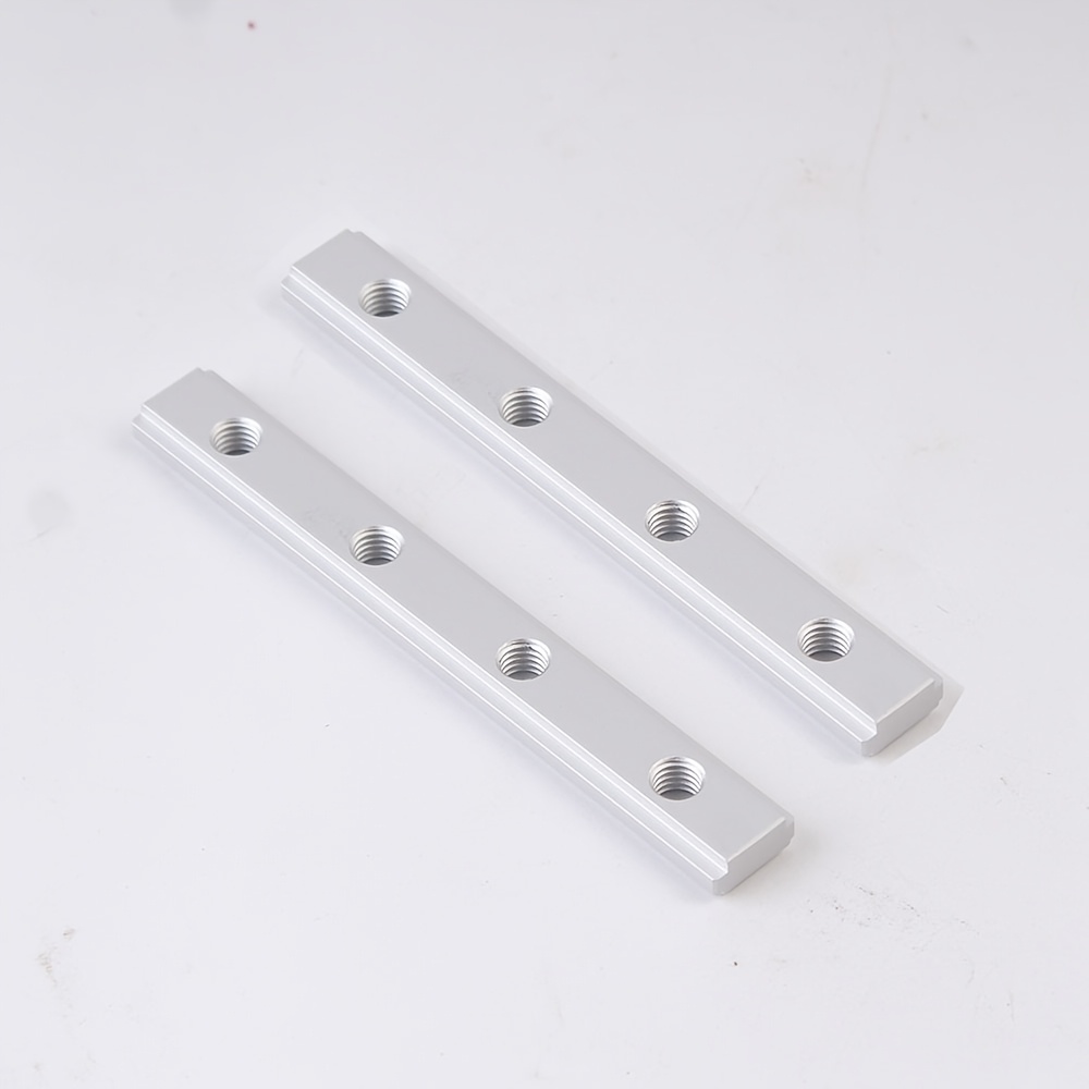 TEMU 2pcs For 19 Miter Track Jig Aluminum Alloy Miter Slider T Track Slot For Miter Track Fixture Slot Woodworking Tools