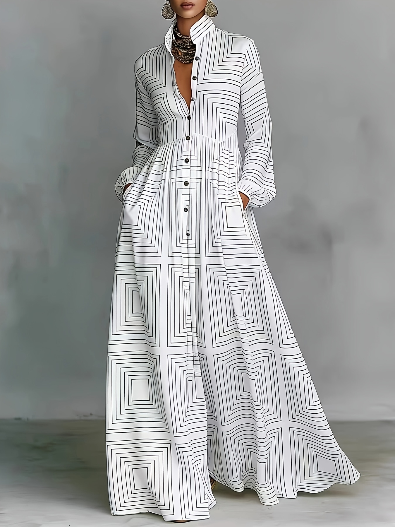 modest womens dresses sold on Temu United States