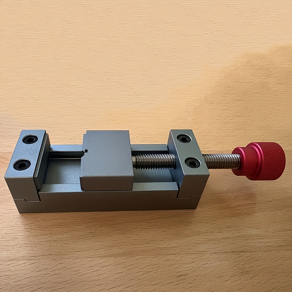 E-shop Mini-Bohrschraubstock, hochpräziser kleiner Aluminium-Schraubstock für Handwerk, Schmuckherstellung, Modellbau, Reparaturen, Hobby,