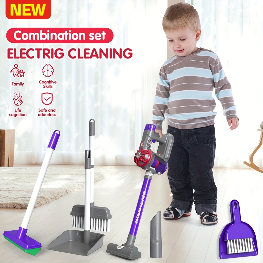 Kit Ménage Bois Imitation Melissa & Doug Kit Nettoyage Enfant 11 Pièces - Jouet Bois Imitation Ménage - Apprentissage Montessori 3+ Jeu éducatif