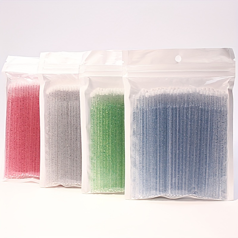 

Micro Brush Applicators, Micro Brushes For Eyelash Extensions, Nail Art, Makeup & Cleansing, Precision Tip Cotton Swabs