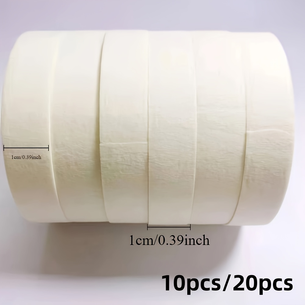 

- 10/20 Rolls, Removable Linen Paper Tape For Sketching, Watercolor & Canvas Mounting