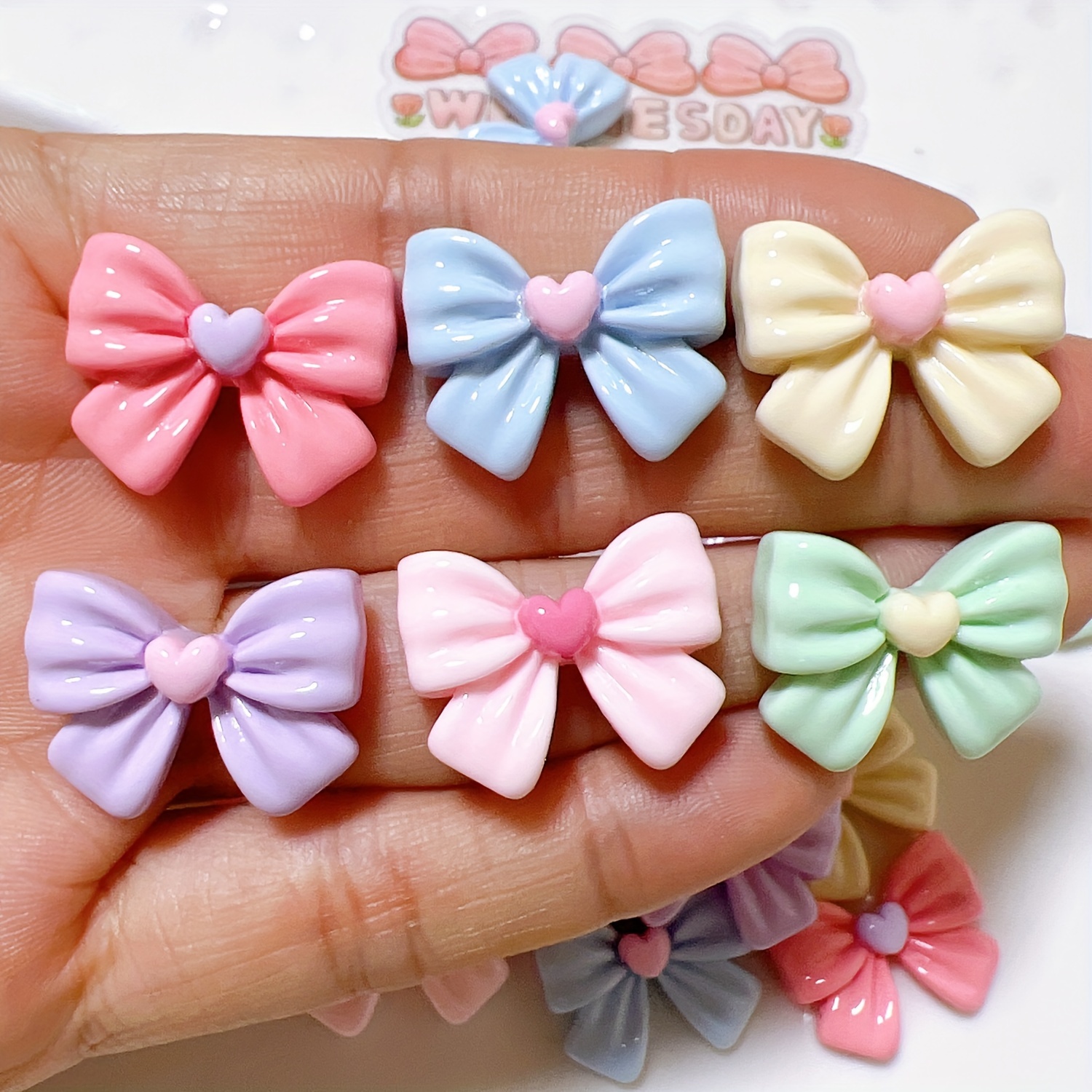 

[customer ] 10/30pcs & Bow - Making Kit For Phone Cases, & Crafts - For Halloween Decorations