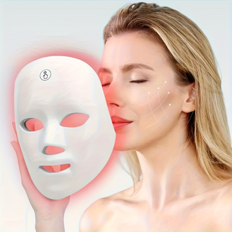 

Rechargeable 7- Led Facial - Charging, Portable For Use, Oil- Tool &