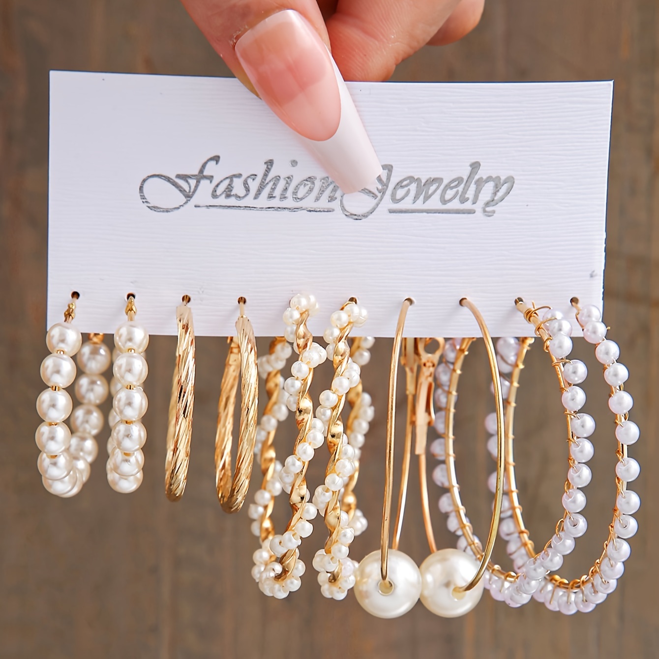 Image of 10pcs/12pcs If You Vintage Wrap - Elegant Multi-style Suitable For Daily Wear, Party Wedding Gift, Layered Ear, No Coating Ear Wrap Hoops For Ramadan Gifts & Special Occasions