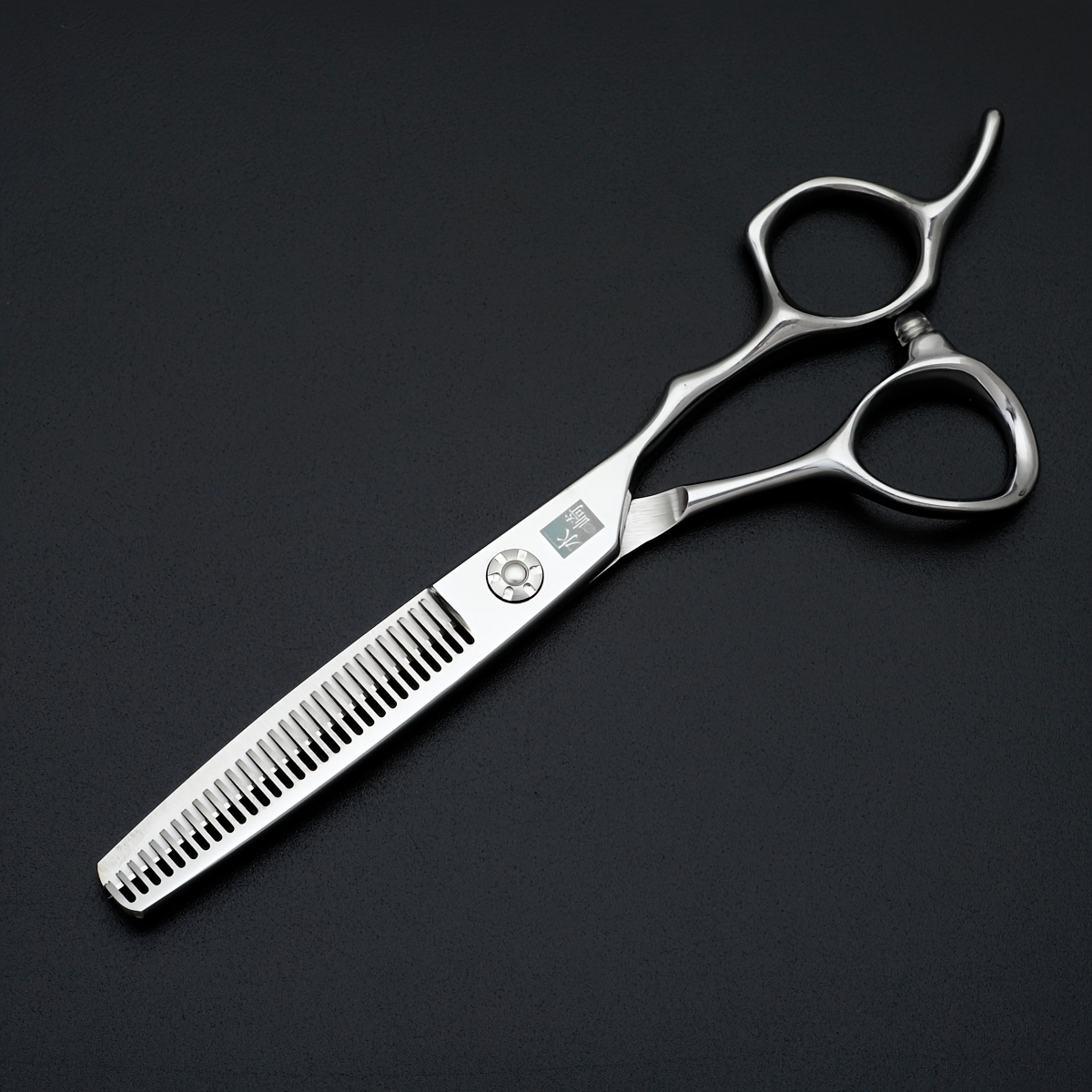 High-End Hairdressing Scissors, High-Polish Stainless Steel