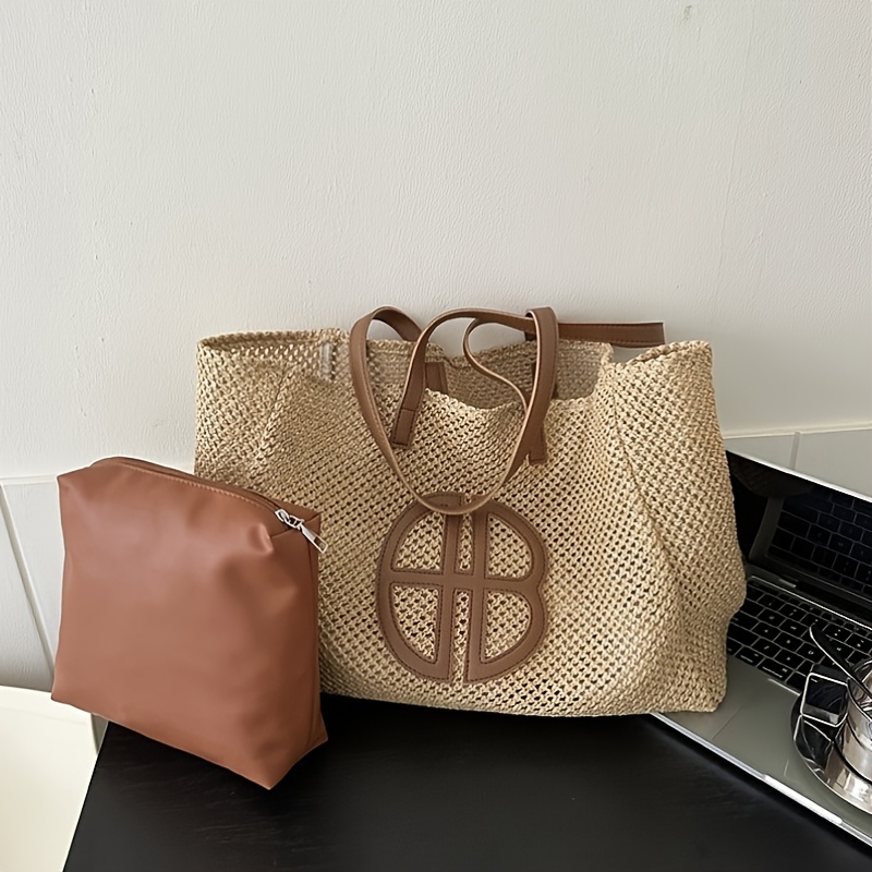 Borsa Donna In Lino Stile Bohémien – Multicolore, Con Tracolla Regolabile, Per Spiaggia, Viaggi E Tempo Libero - 2