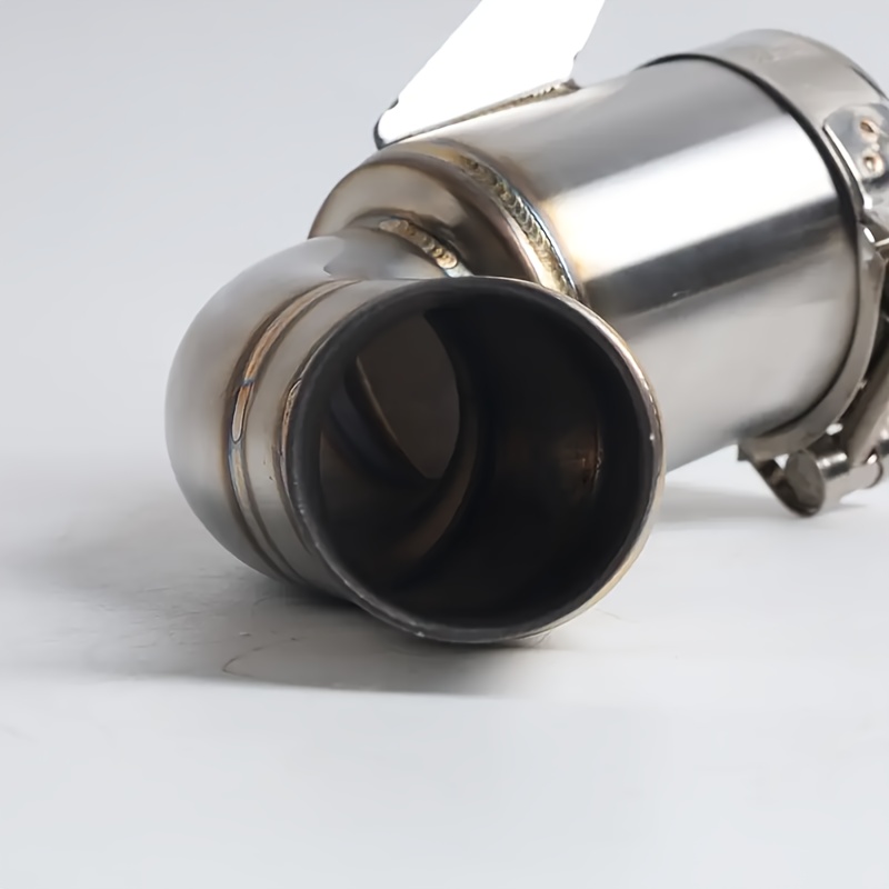390 adventure stainless steel exhaust midsection no drums design professional motorcycle exhaust modification for original factory   road motorcycle upgrade sleek metallic     construction motorcycle accessories details 8