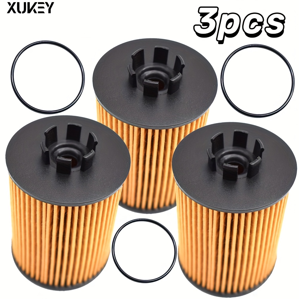 Image of Xukey 3pcs Oil Filter 9192425 For For For For For For 1.0 For 1..4 For Petrol