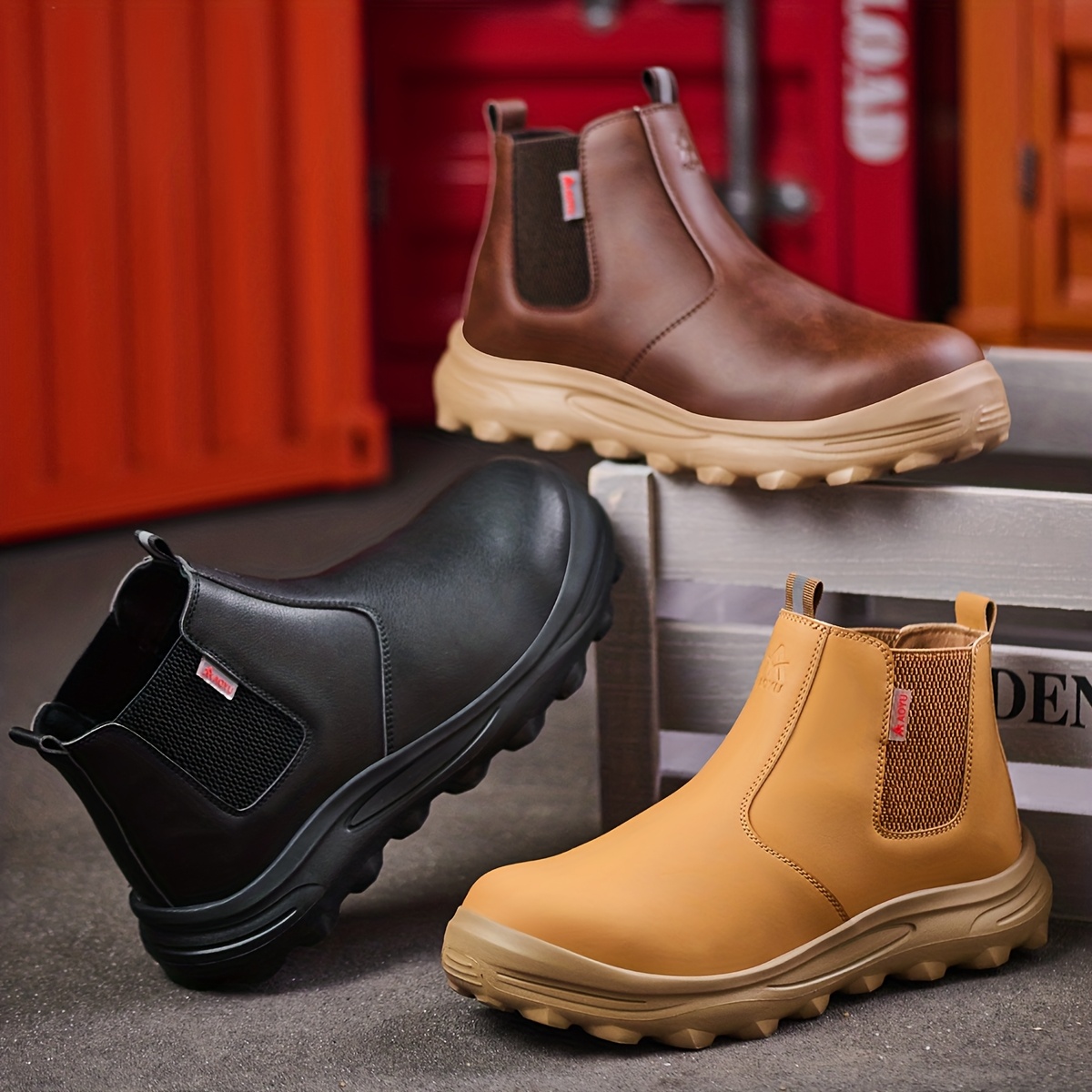 Stylish Men's Work Boots
