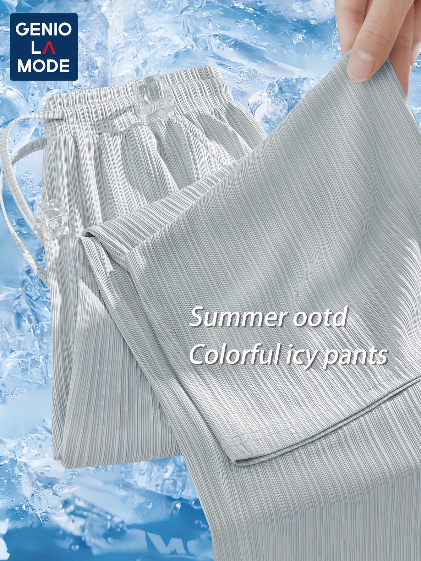 GENIO Wide-Leg Pants Detail