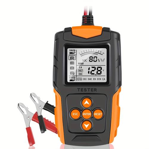 battery analyzer test tool 12v 24 soh soc cca ir measurement for car truck car motorcycle battery tester car accessories