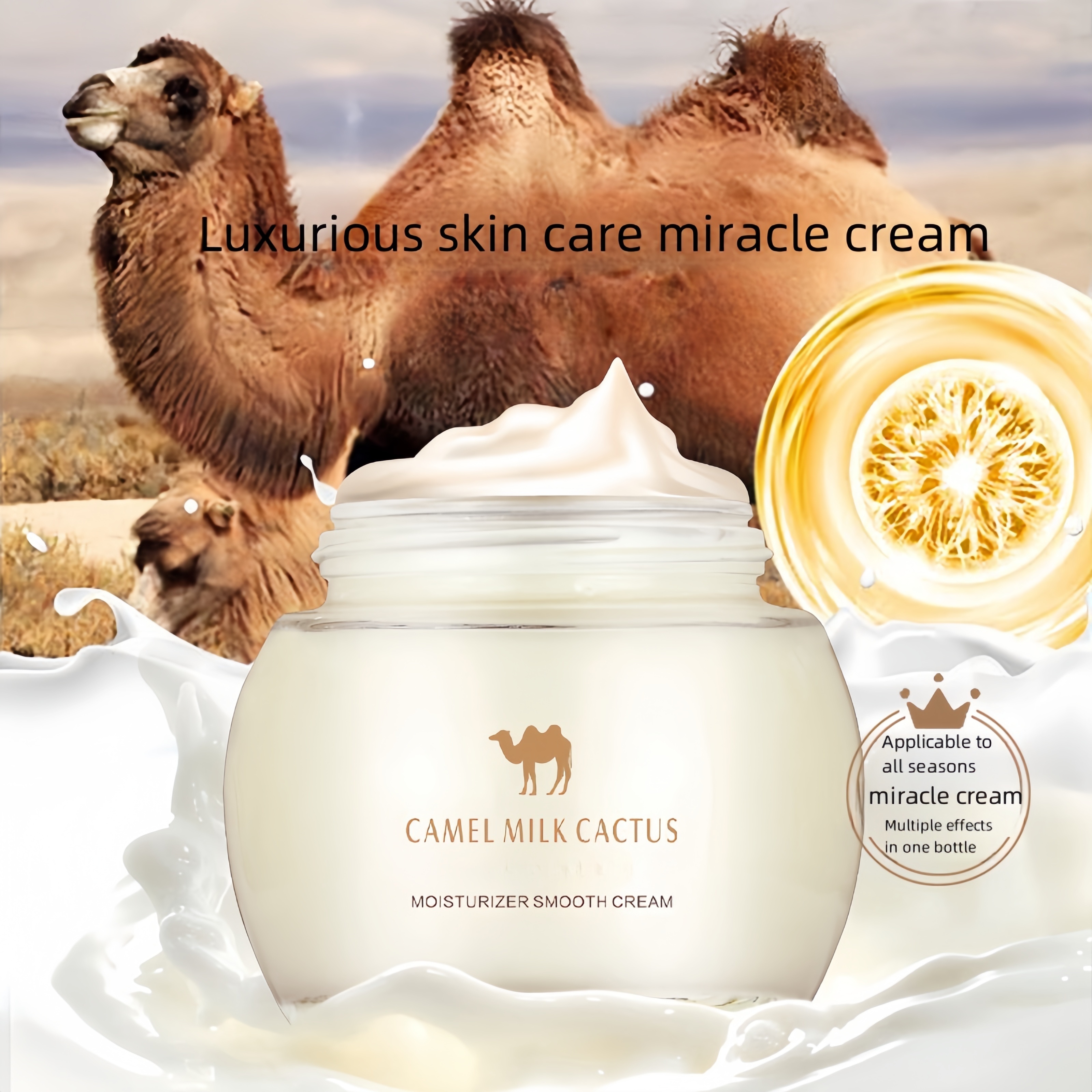 luxurise feuchtigkeitscreme kamelmilch kaktus  - Temu Germany