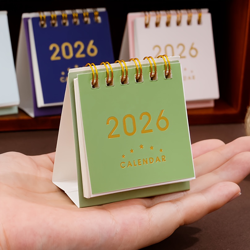 Koqye Mini Calendario De Escritorio 2023-2024, Práctico Calendario De