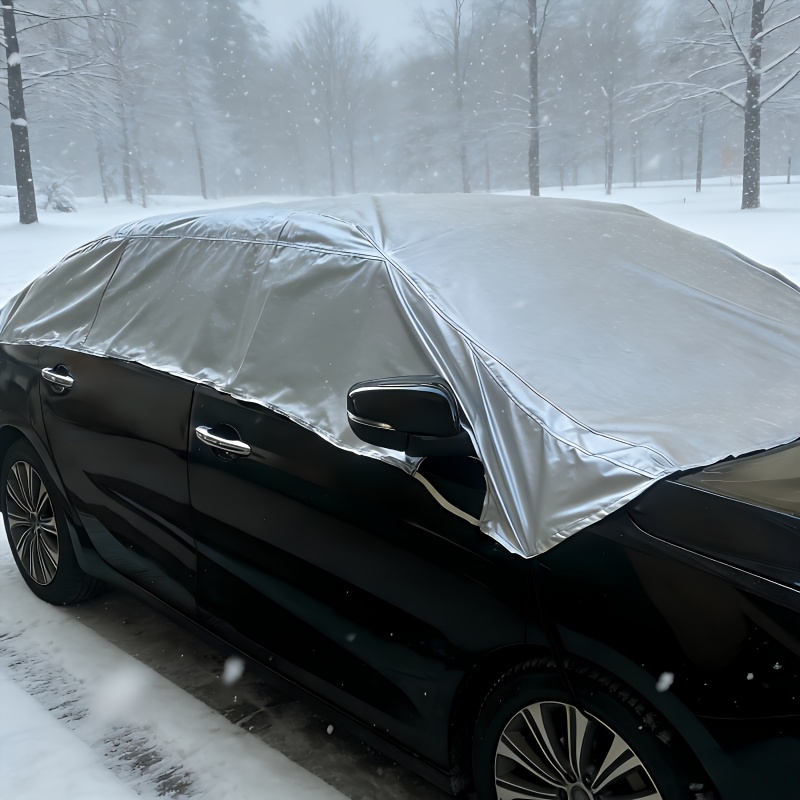 E-shop 1 Stück Hochwertige Oxford-Stoff Auto-Dachabdeckung – Outdoor-Sonnenschutz, Schneeschutz, Sonnen- Hitzeschutz, Blätterabwehr,